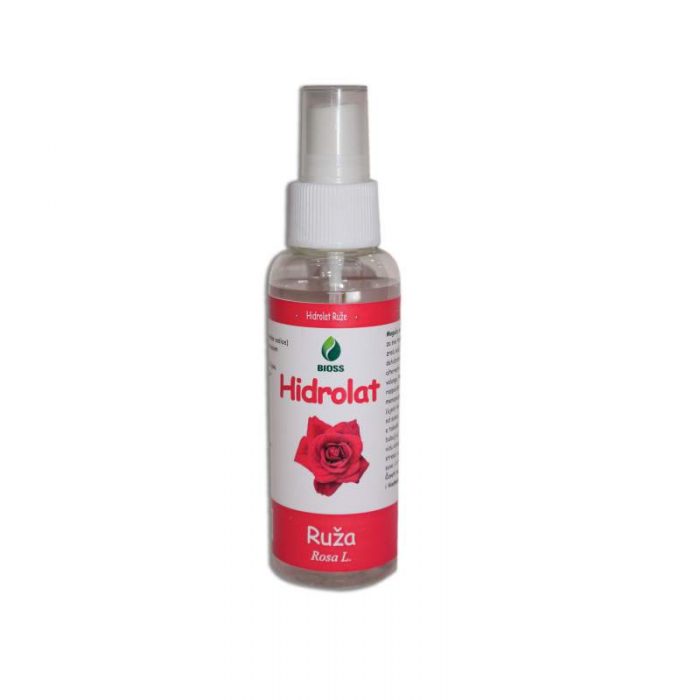 Rose hydrosol rose water (Rosa damascena)