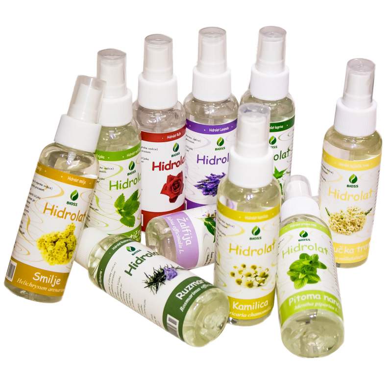 Suggestions on how to use hydrosols, Method of application hydrosols
