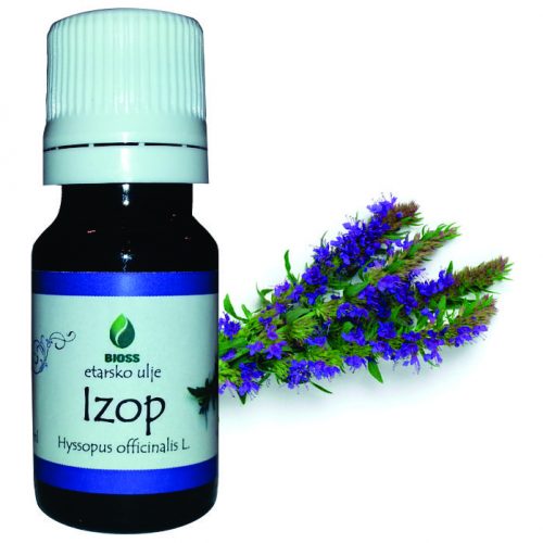 Hyssop essential oil (Hyssopus officinalis)