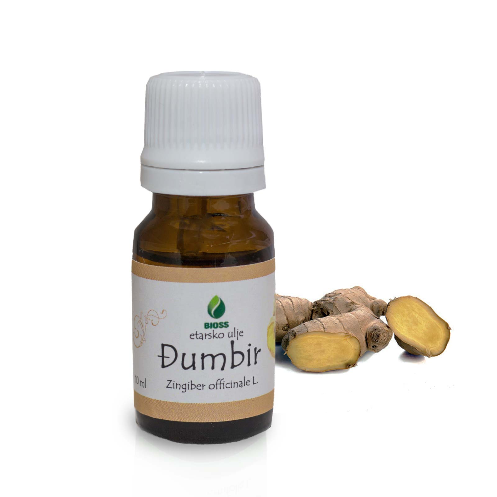 Ginger essential oil (Zingiber officinale)