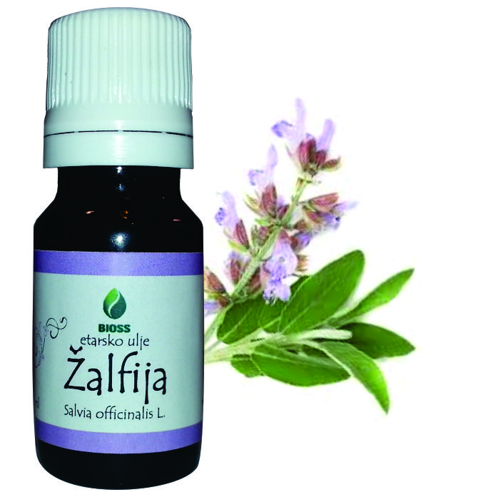 Sage essential oil (Salvia officinalis)